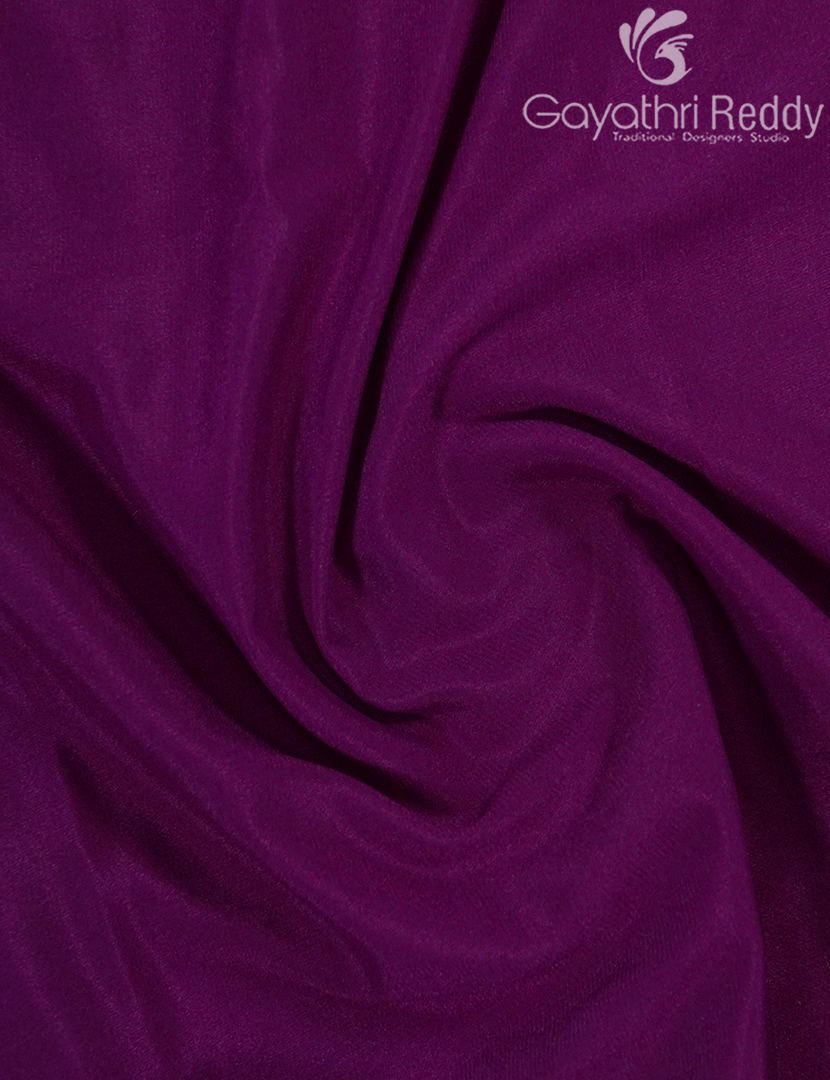 SEMI MYSORE CRAPE SAREE-SMC354