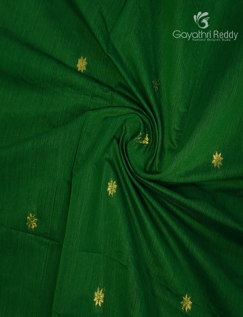 Sico Saree in Parrot Green and Purple