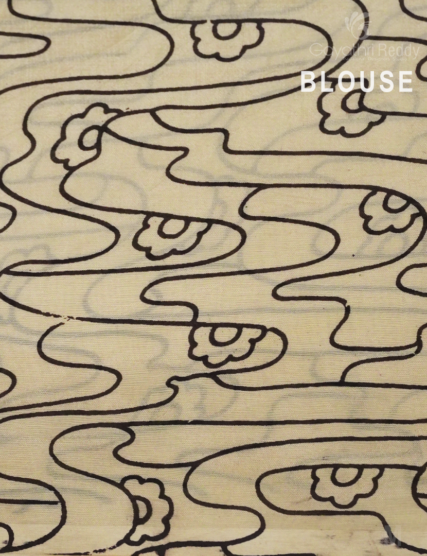 PURE KALAMKARI SILK-KKS49