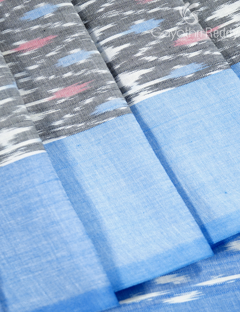 PURE IKKAT COTTON SAREE-IKC1117