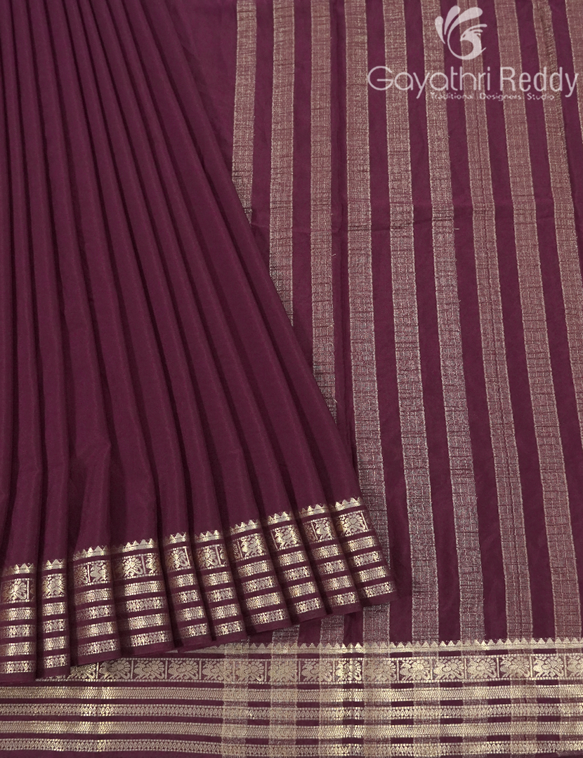 SEMI MYSORE CREPE-SMC490