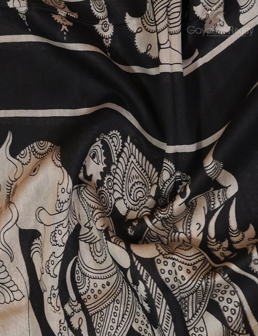 PURE CHANDERI KALAMKARI-KCS60