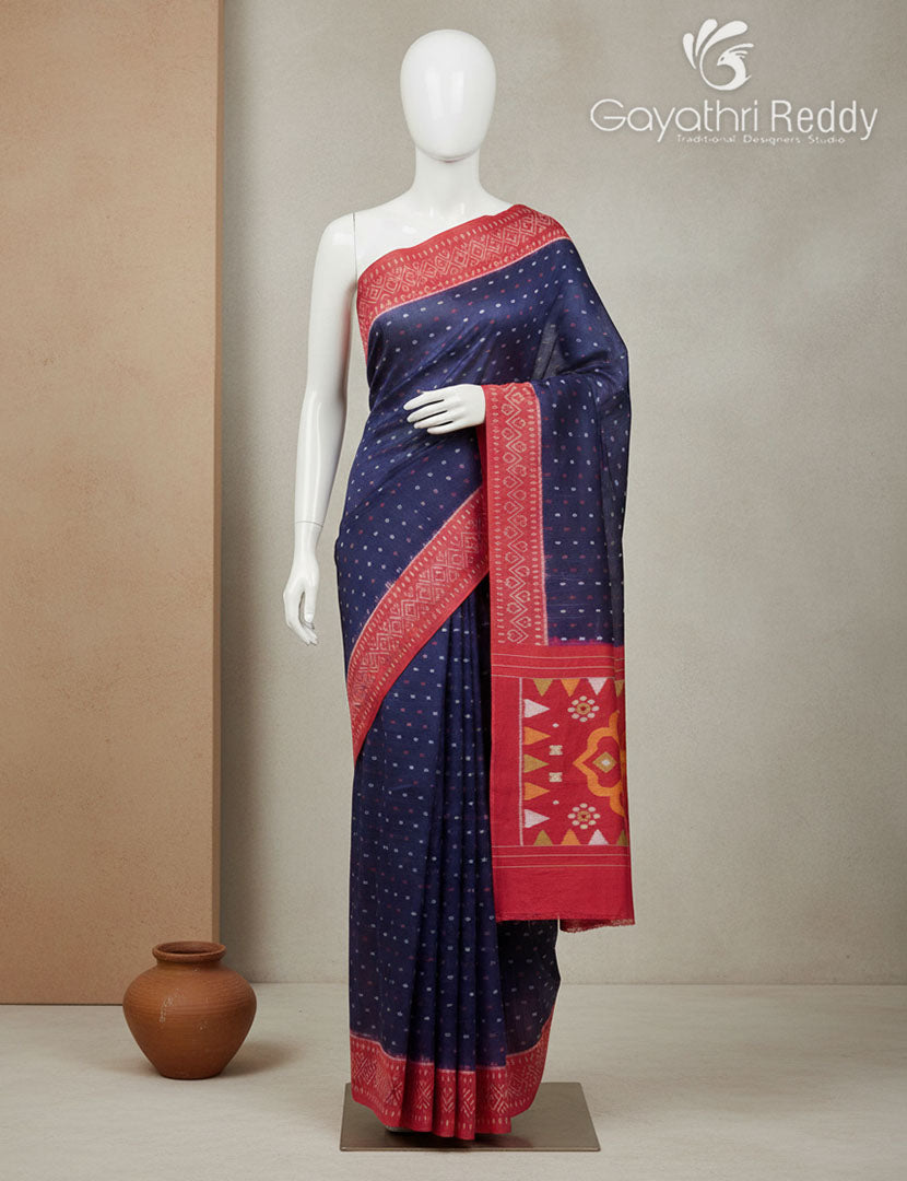 PURE IKKAT COTTON (H.L) SAREE-IKC1046