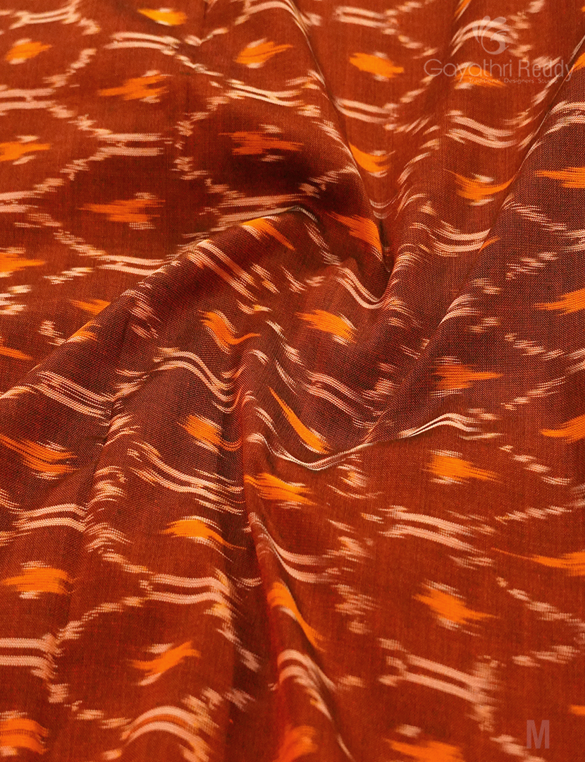 PURE IKKAT COTTON (WITHOUT BLOUSE)-IKC1004