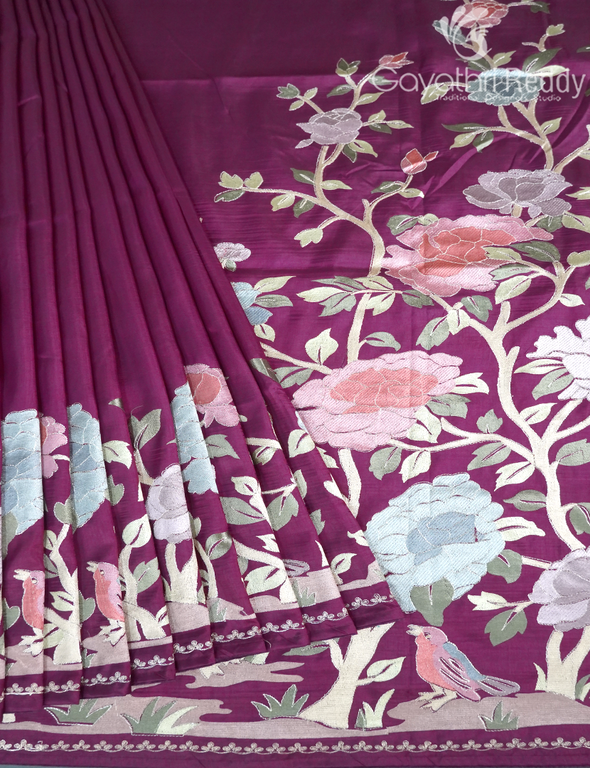 DUPION SILK FANCY SAREE -DSF22