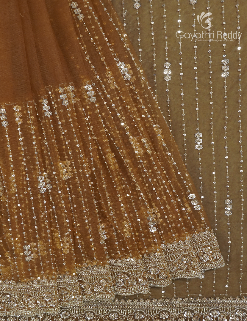 NETTED FANCY SAREE-NF49