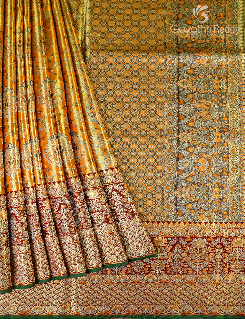 PURE KANCHI TISSUE SAREE-KP8571