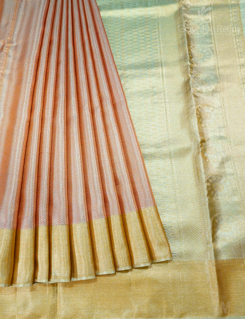 PURE KANCHI PATTU TISSUE-KP7486