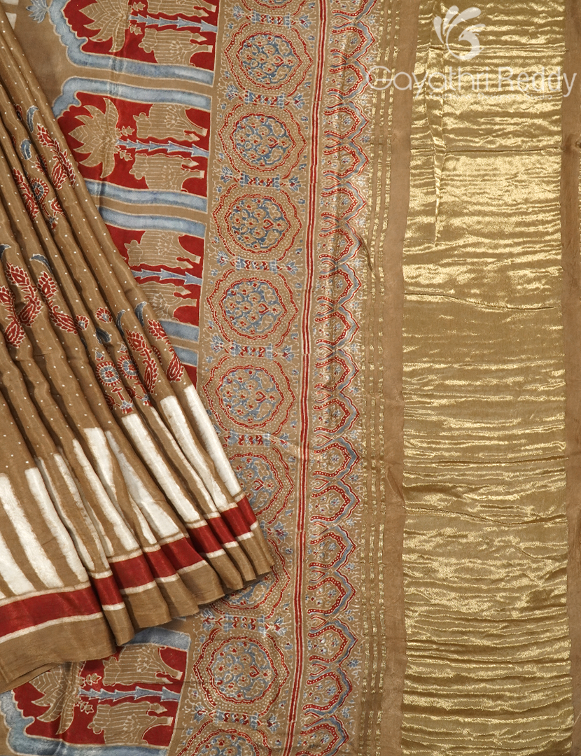 PURE GAJI SILK SAREE -GSS43