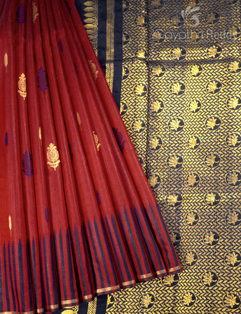 PURE KHADI PATTU SAREE-KHP1308