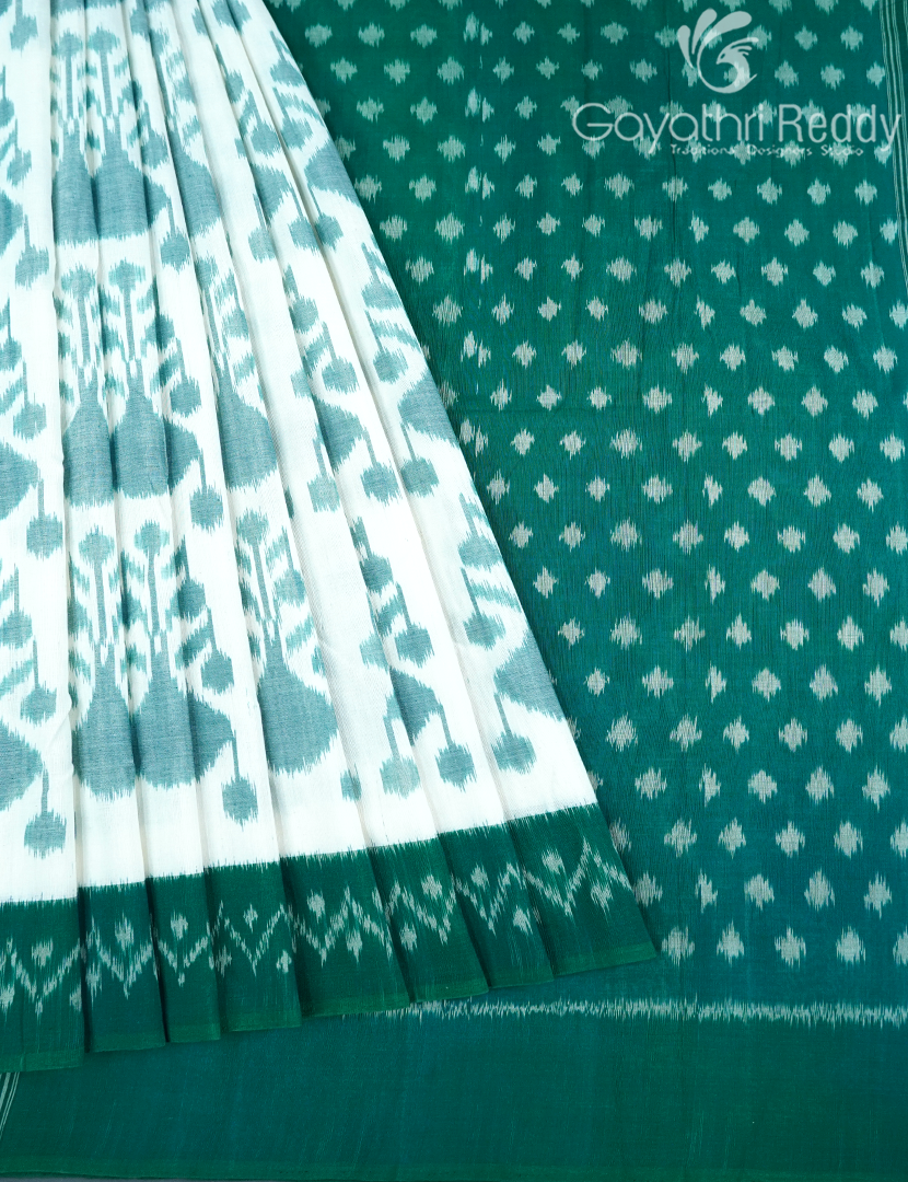 PURE IKKAT COTTON (H.L) SAREE-IKC1051
