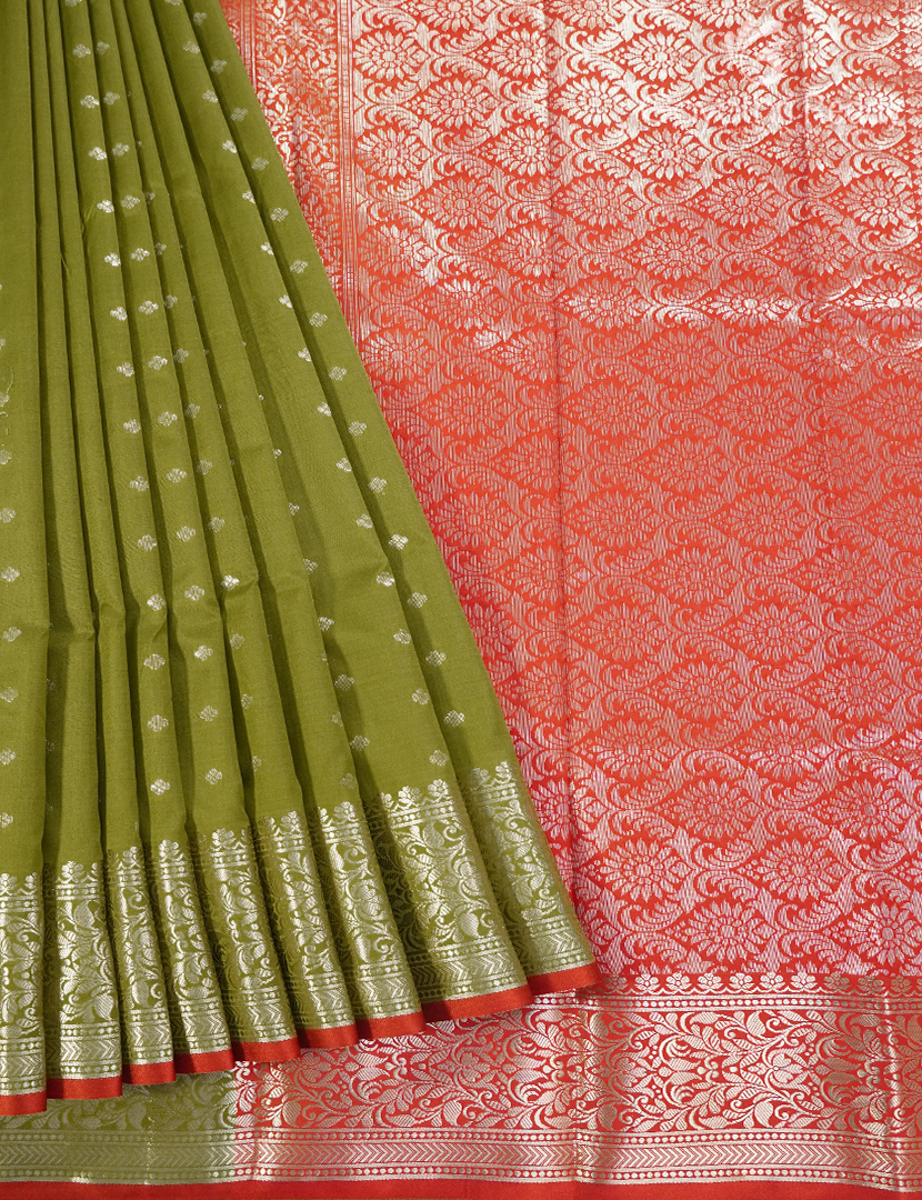 SEMI KATAN SAREE-SKN97