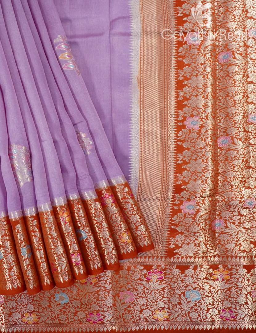 MANGO SILK SAREE -PRM939
