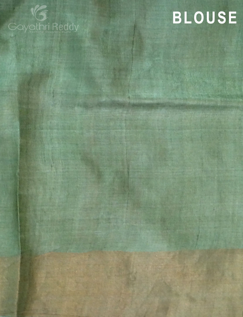 PURE DESI TUSSAR SILK HAND PAINTED-TS786