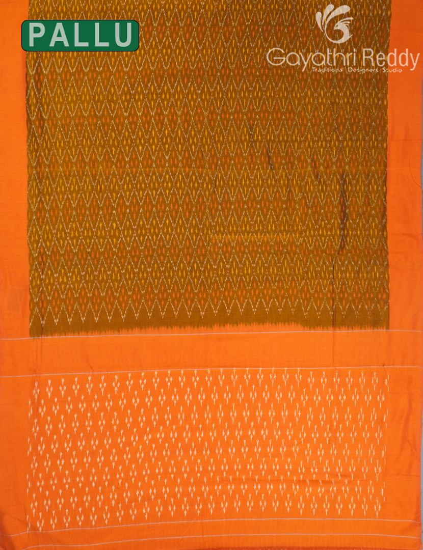 PURE IKKAT COTTON SAREE-IKC1118