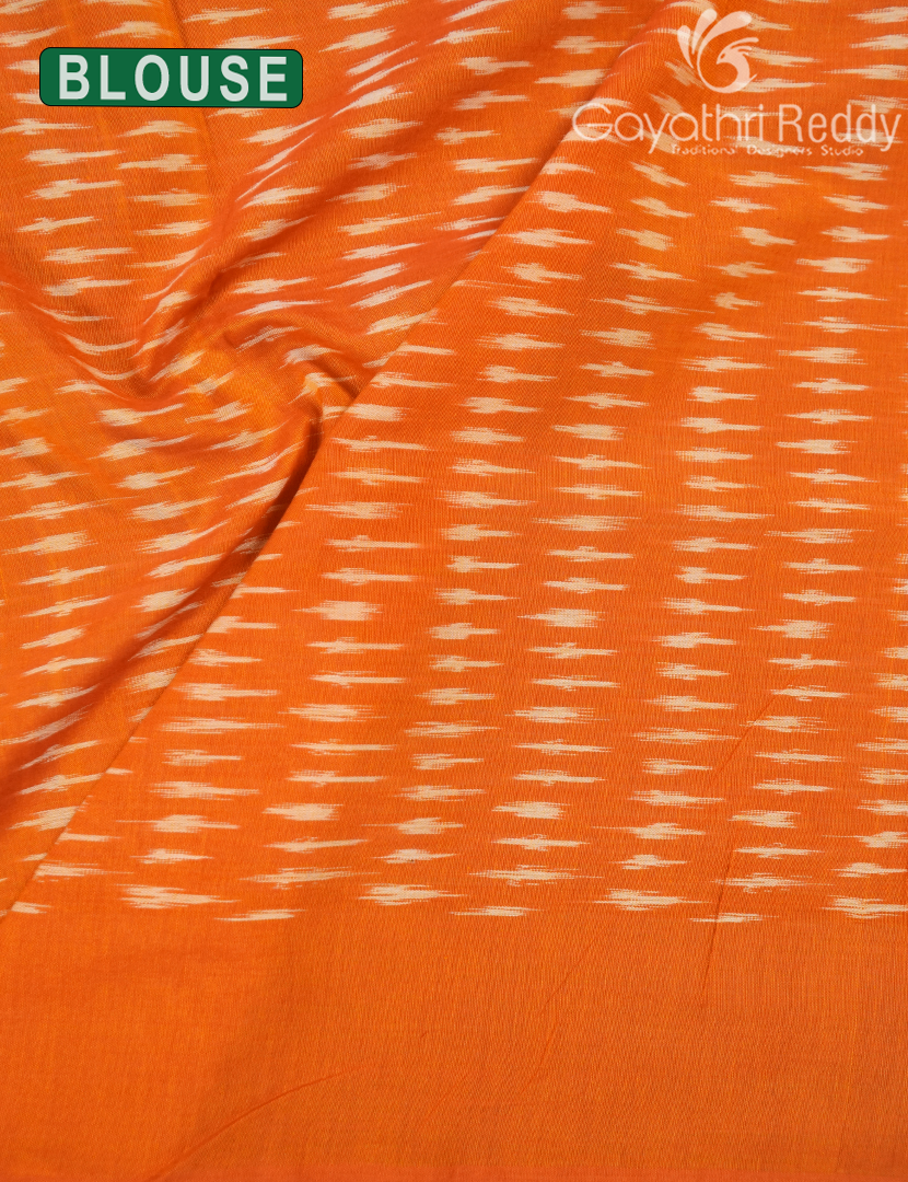 PURE IKKAT COTTON SAREE-IKC1118