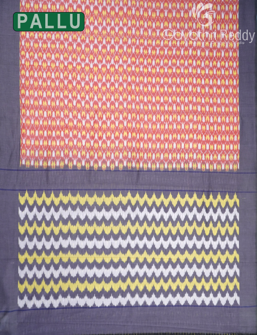 PURE IKKAT COTTON SAREE-IKC1119