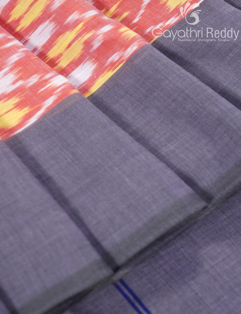 PURE IKKAT COTTON SAREE-IKC1119