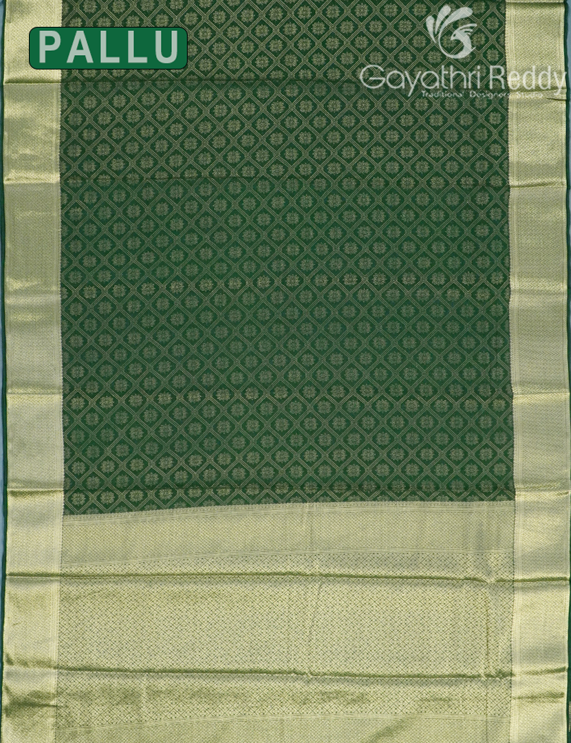 SEMI MYSORE CRAPE SAREE-SMC315