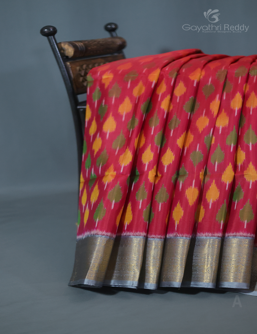 PURE KANCHI IKKAT PATTU-IP553