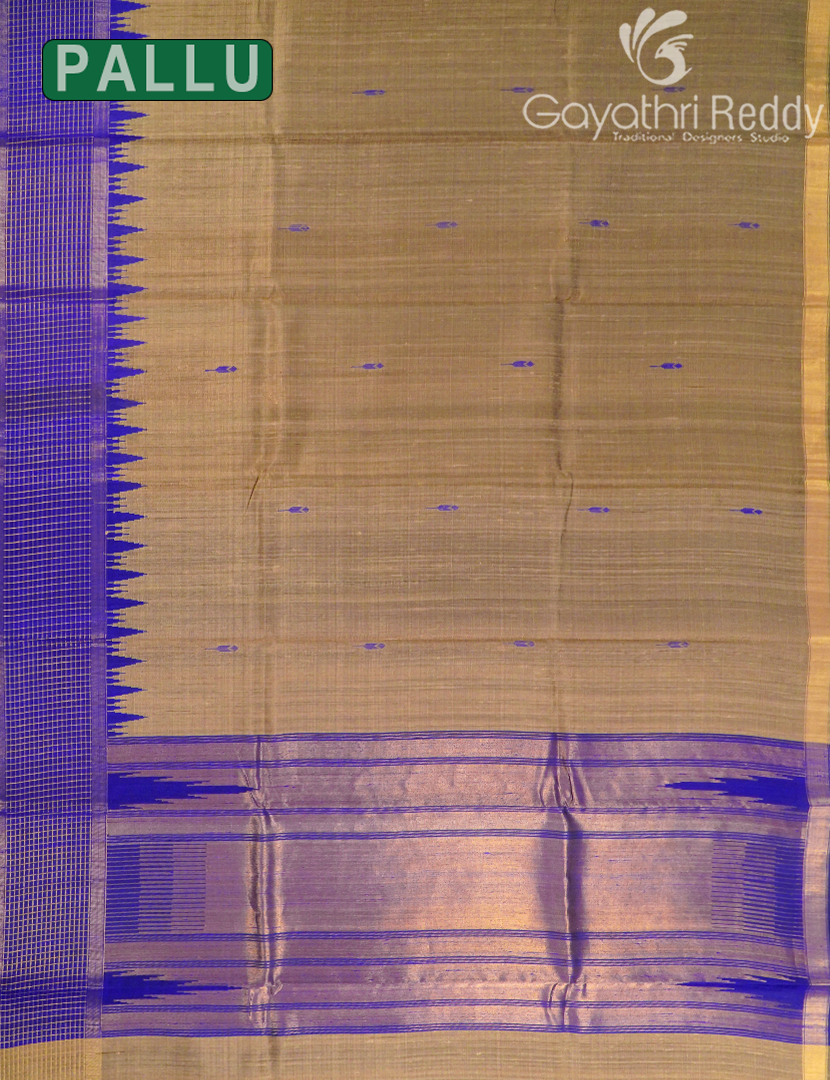 PURE KHADI PATTU SAREE-KHP1395