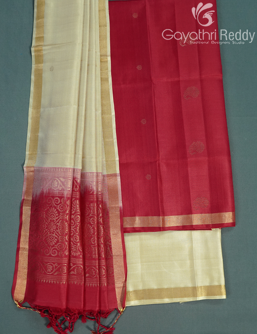 PURE KANCHI PATTU (D.M) 3PC-KPDM37