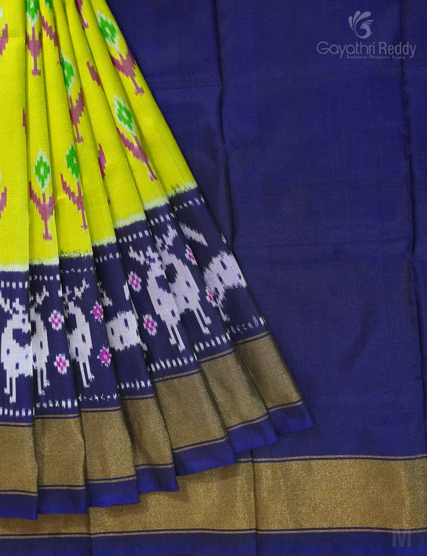 PURE IKKAT PATTU LEHANGA(ZERO SIZE)-IPL97