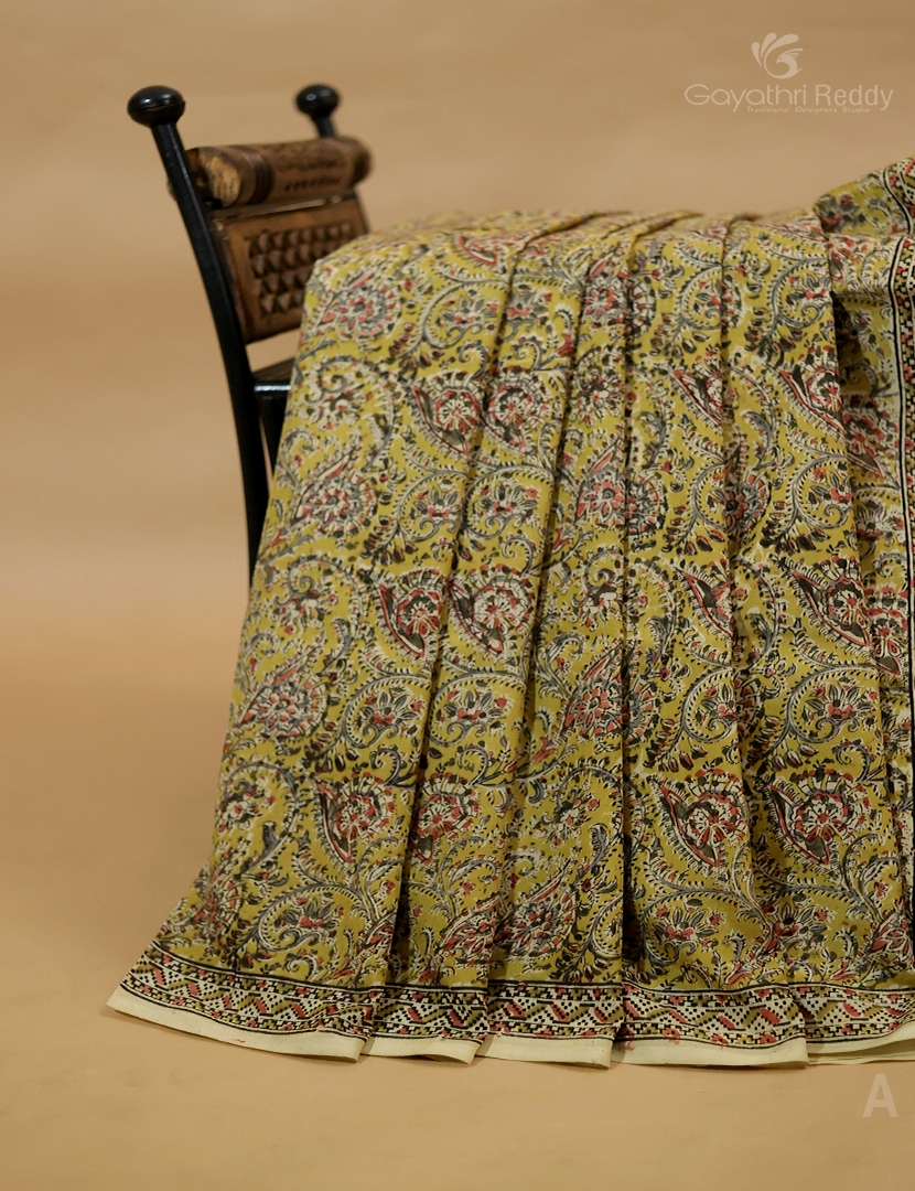 PURE KALAMKARI SILK-SMH122