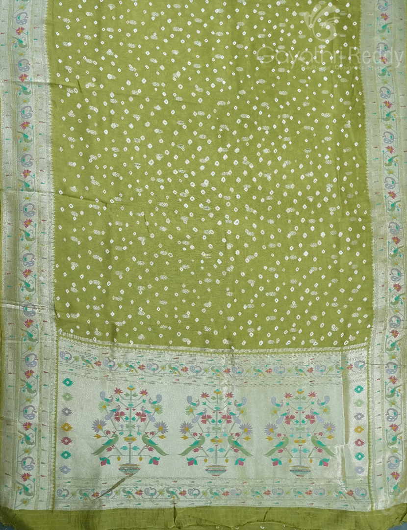 PURE GAJJI SILK BANDHANI-PGB4