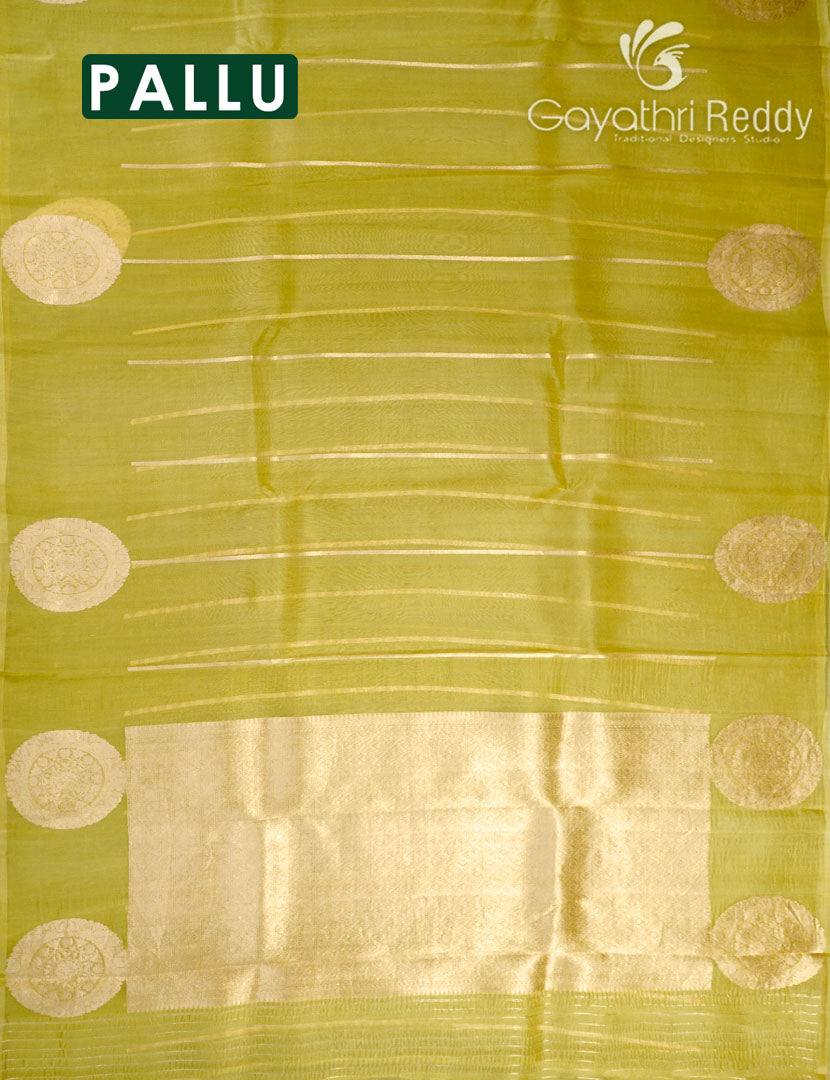 PURE BANARAS KORA SILK-BKS149