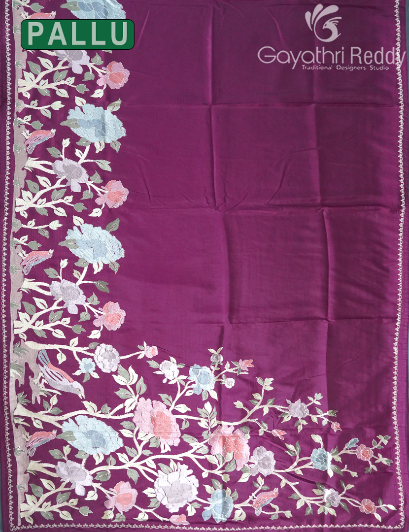 DUPION SILK FANCY SAREE -DSF22