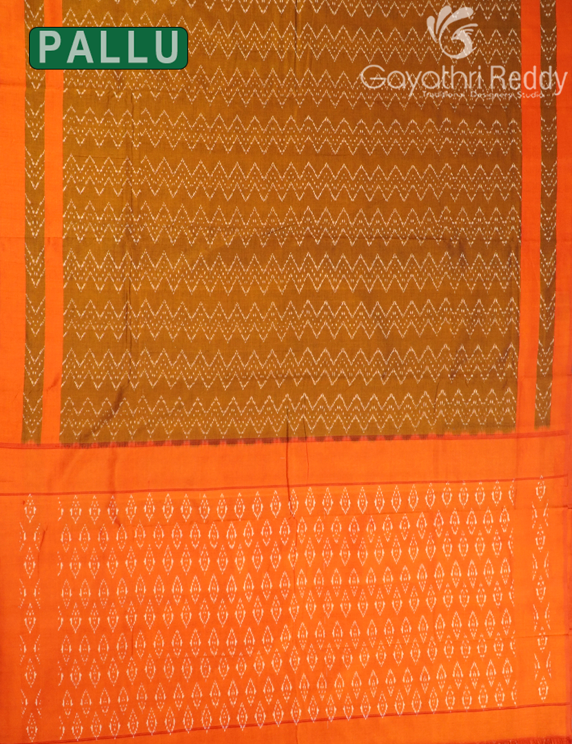 PURE IKKAT COTTON SAREE-IKC1120