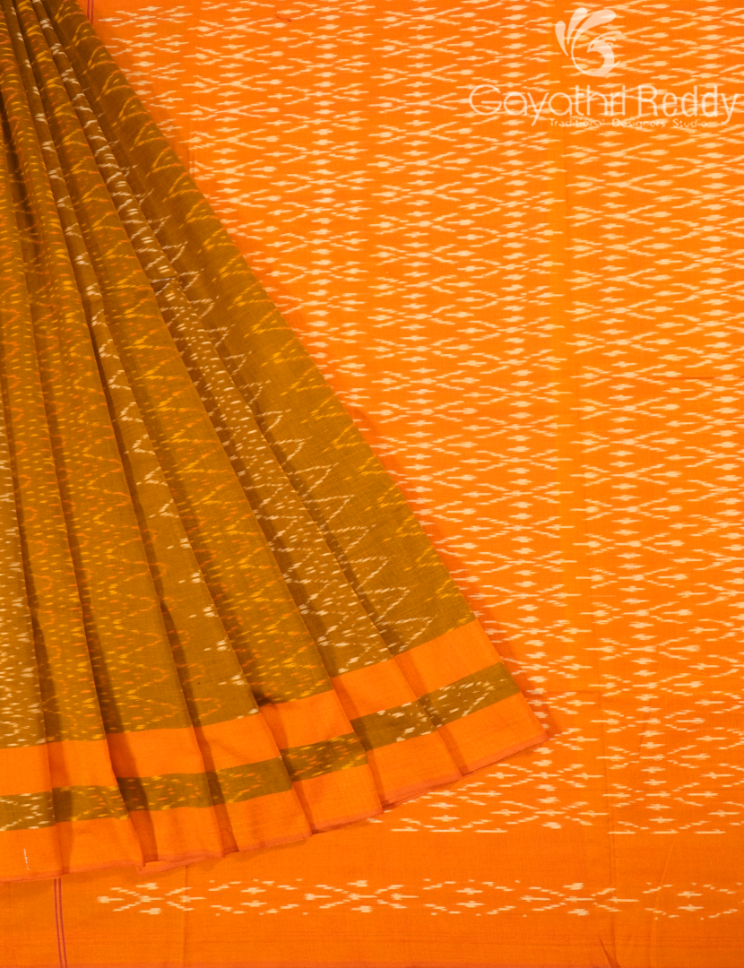 PURE IKKAT COTTON SAREE-IKC1121