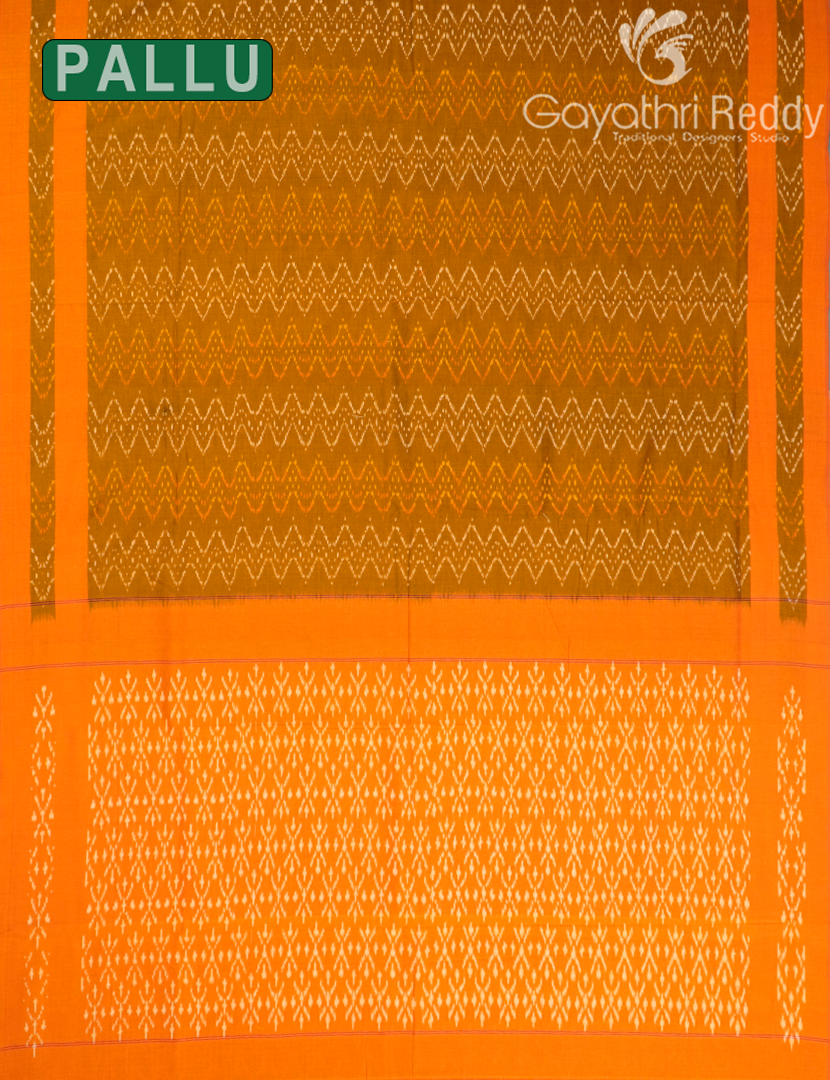 PURE IKKAT COTTON SAREE-IKC1121