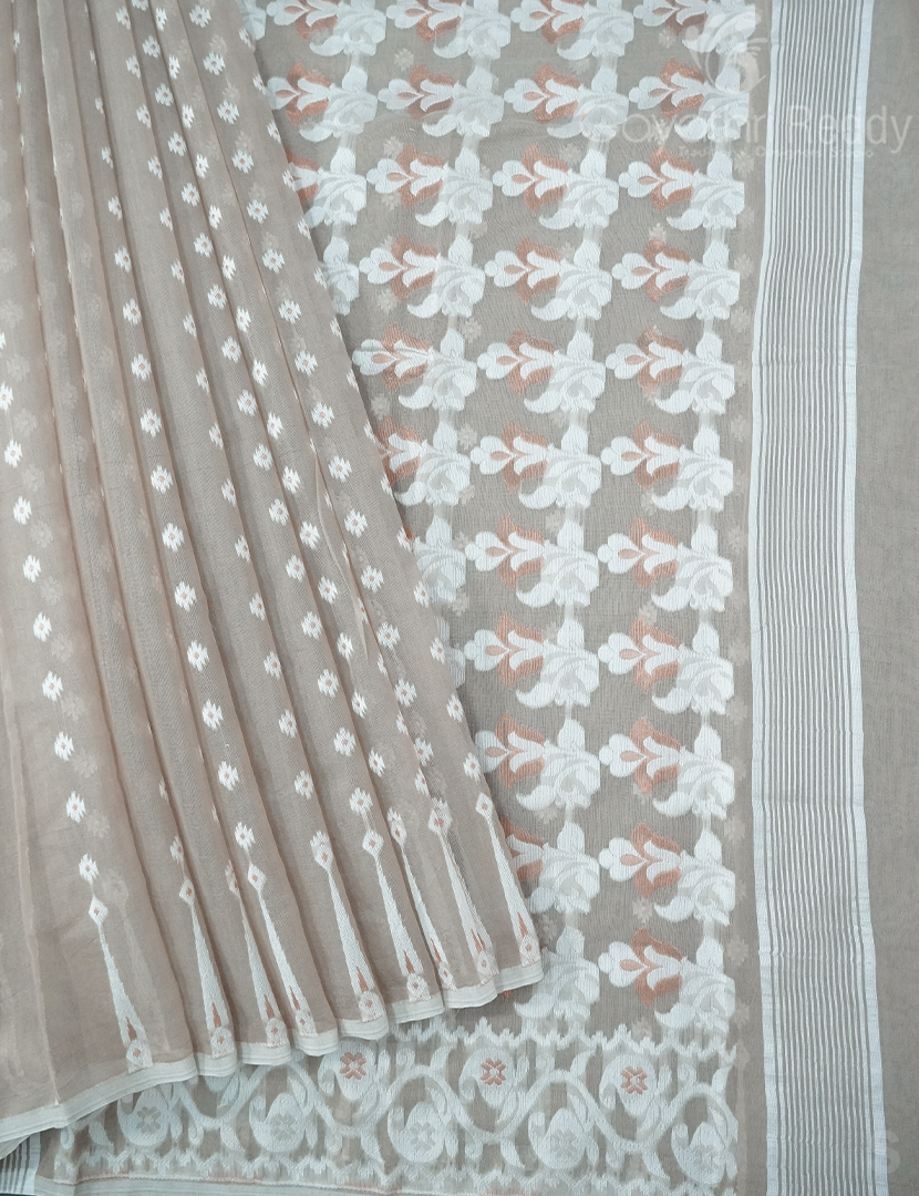 JAMDANI COTTON(WITHOUT BLOUSE)-JMC554