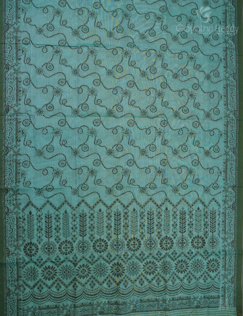 JAMDANI COTTON(WITHOUT BLOUSE)-JMC419