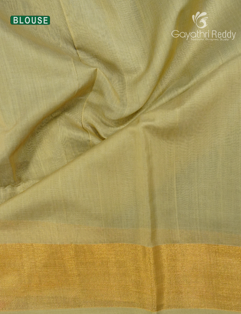 Pure Chanderi Sico Saree in Baby Pink