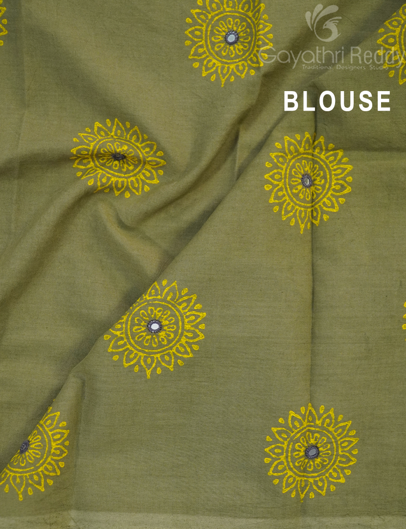 MUNGA COTTON MIRROR WORK-MNC281