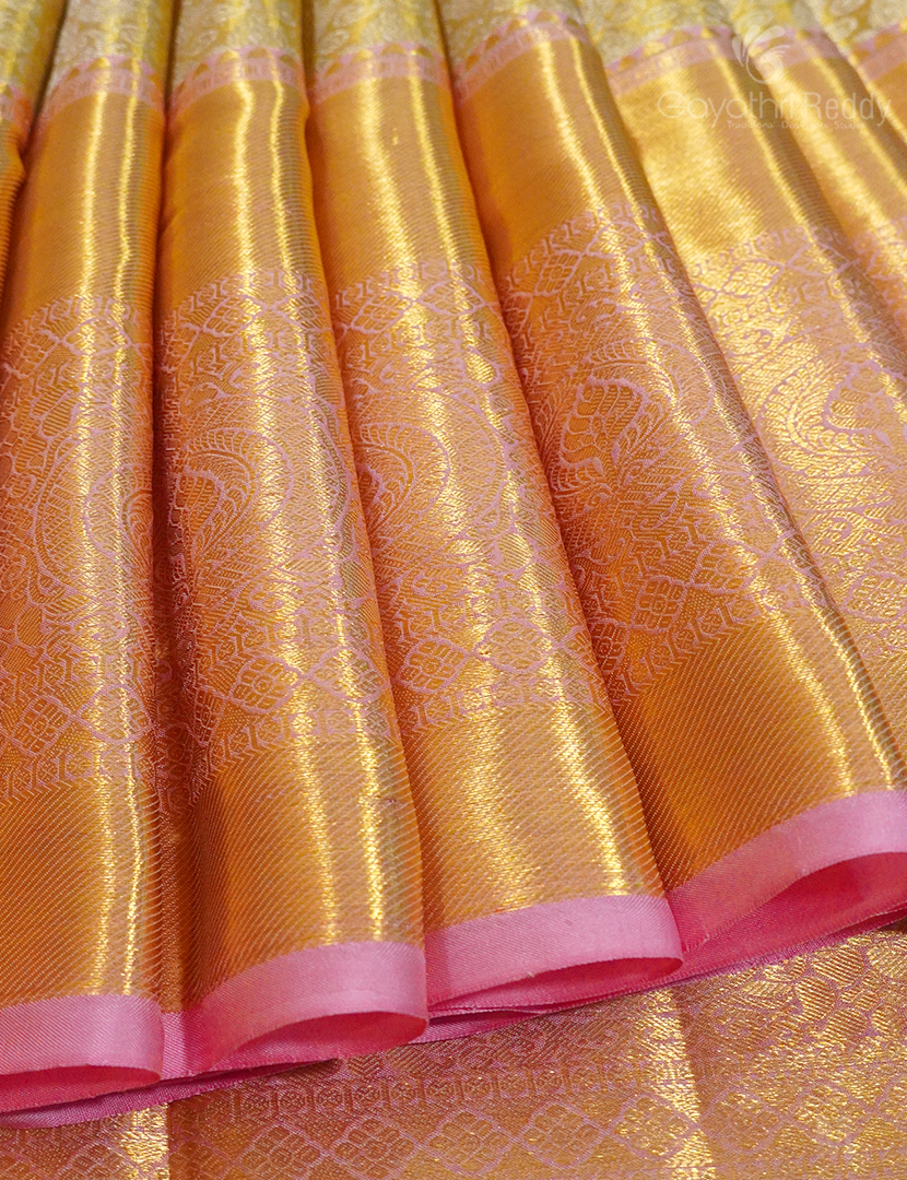 PURE KANCHI TISSUE SAREE-KP7278