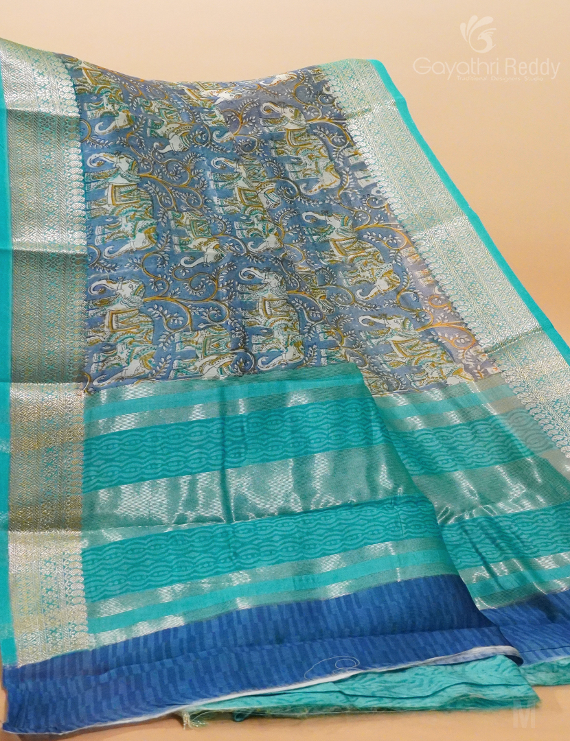 PURE CHANDERI SAREE-PCS621