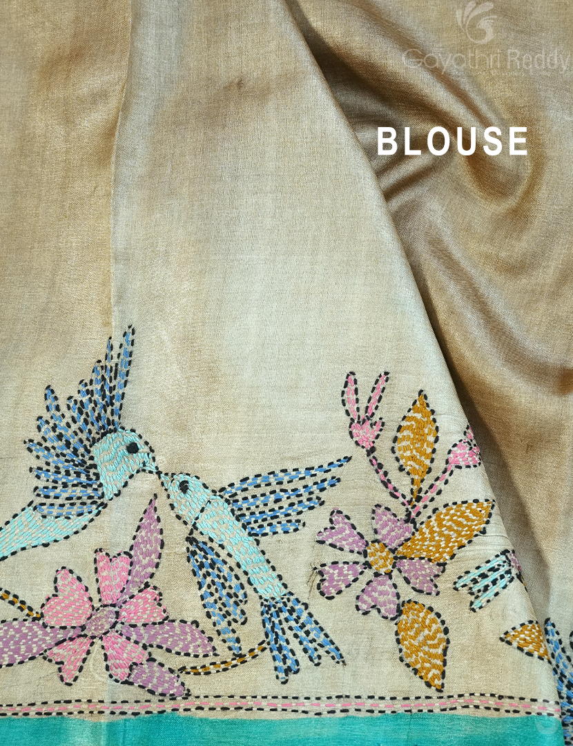 PURE DESI TUSSAR KANTA WORK-TS1521
