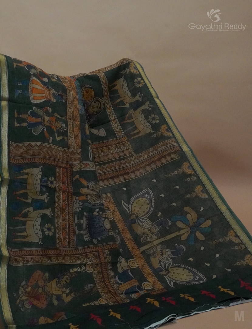 PURE KALAMKARI KADI COTTON-KKC10