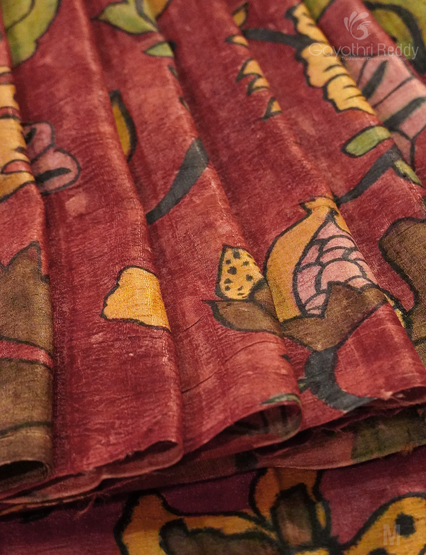 PURE ORGANIC TUSSAR SAREE-TS1308