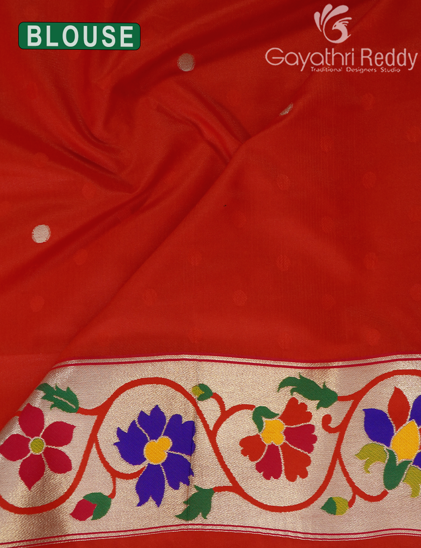 SEMI PAITHANI SAREE-SPS96