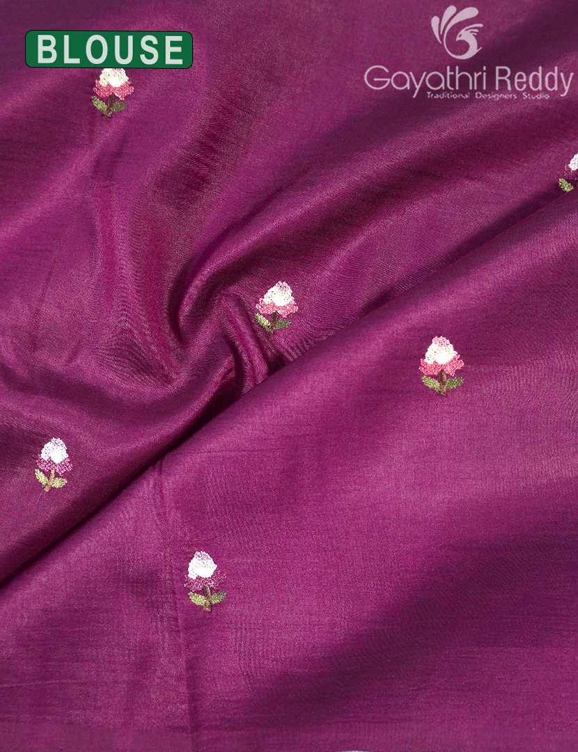 SEMI DUPION SILK SAREE-SDS98