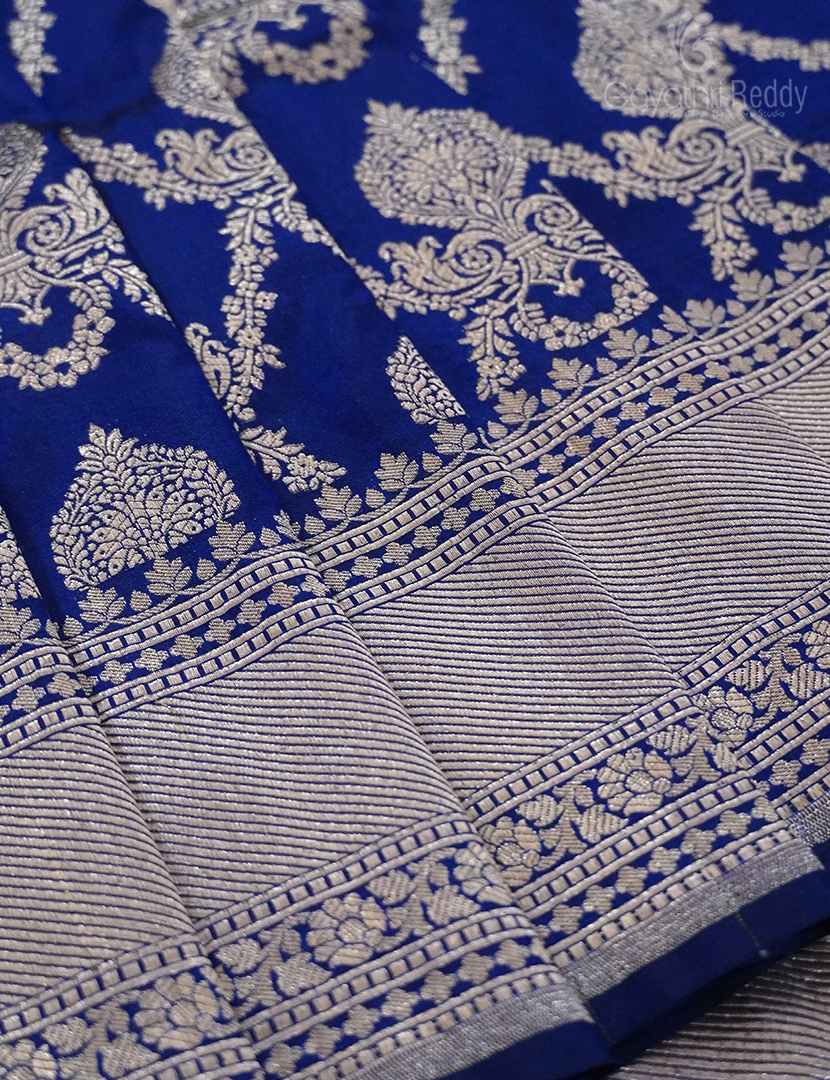 PURE BANARAS KATAN SILK JAAL-BP1024