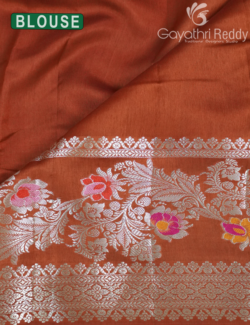 MANGO SILK SAREE -PRM966
