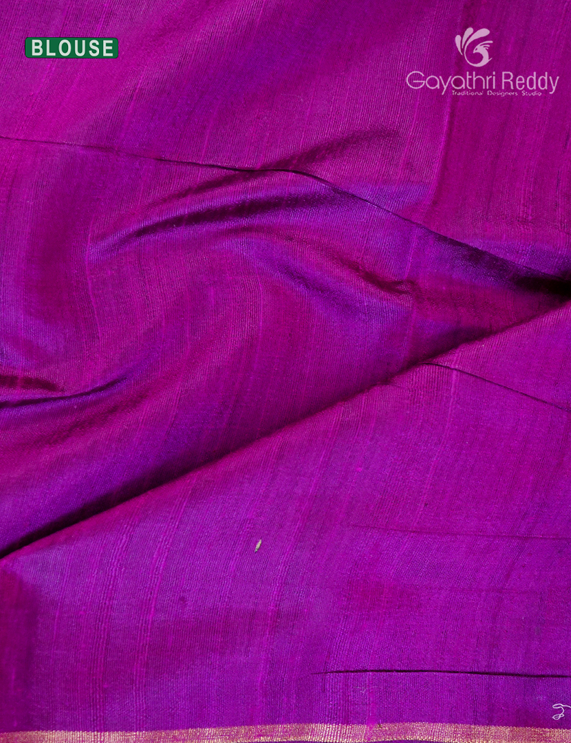 Pure Khadi Pattu Saree in Lilac