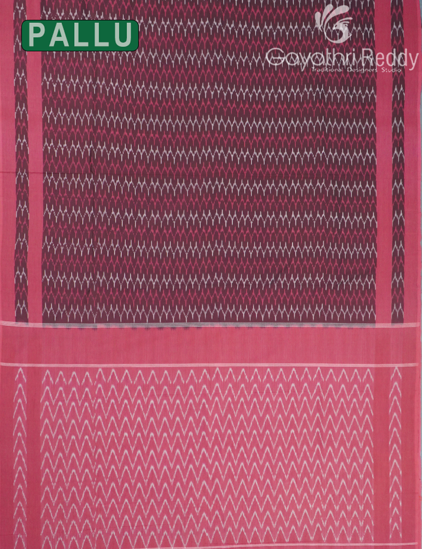 PURE IKKAT COTTON SAREE-IKC1122