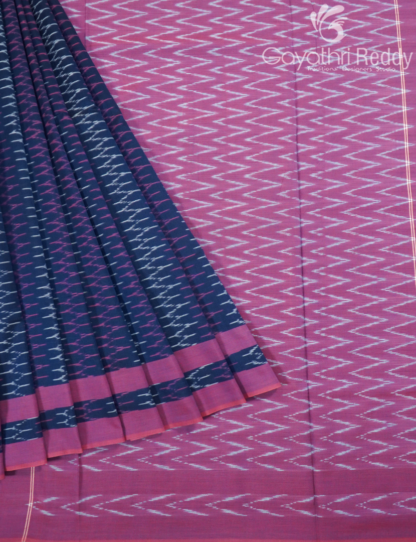 PURE IKKAT COTTON SAREE-IKC1123